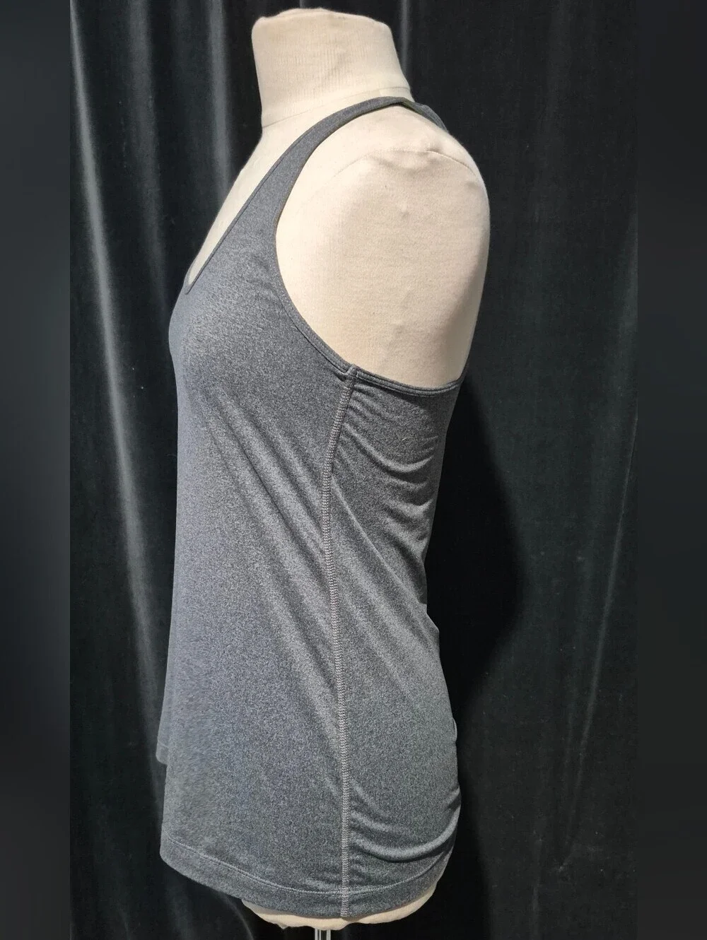 Xersion Charcoal Gray Racerback Tank Top